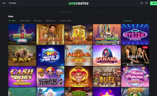 Speloverzicht One Casino