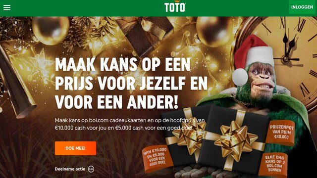 Eindejaarsactie bij het TOTO Casino