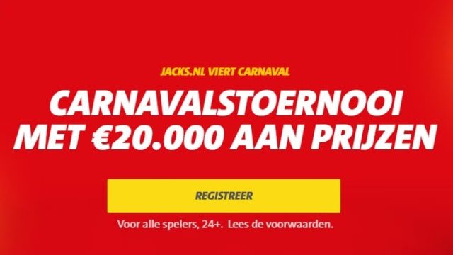 Jack’s Casino Online presenteert het Carnavalstoernooi