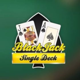 Single Deck Blackjack logo