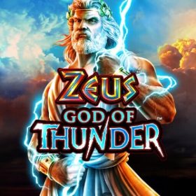 Zeus God of Thunder logo