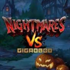 Nightmares vs Gigablox gokkast logo