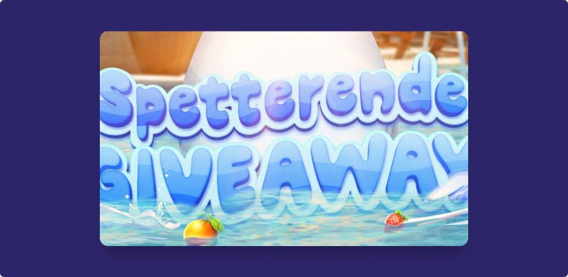 Spetterende Giveaway bij Casino777