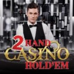 2 hand casino hold'em logo