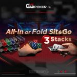 All in or Fold sit &fold poker logo