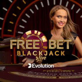 Free Bet Blackjack live logo