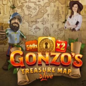 Gonzo's Treasure Map live logo