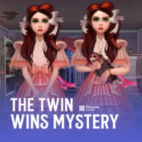 The Twin Wins Mystery logo