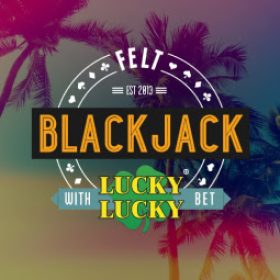 Blackjack Lucky Lucky logo