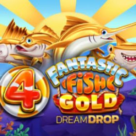 4 Fantastic Fish Gold Dreamdrop logo