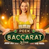 Peek Baccarat live logo