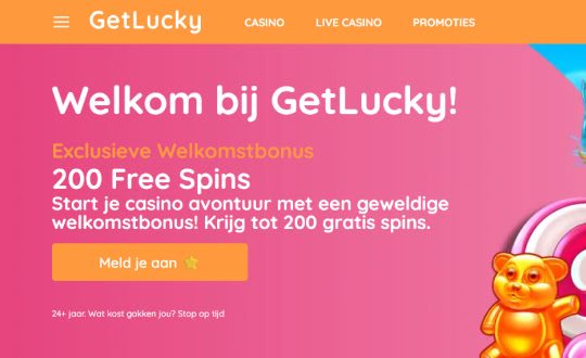 Getlucky bonus 1