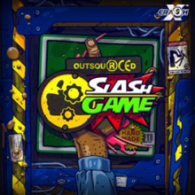 Outsourced Slash Game logo