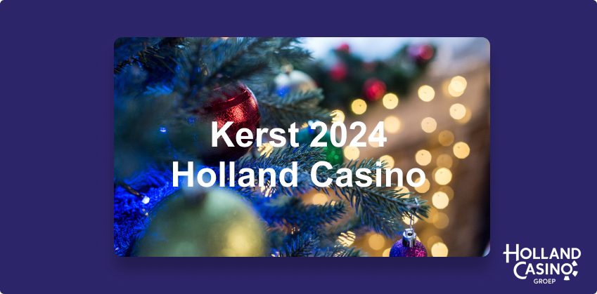 Kerst 2024 bij Holland Casino logo