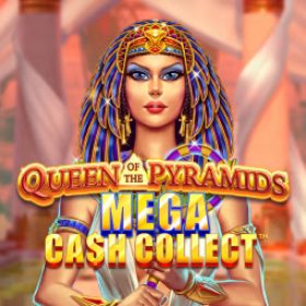 Queen of the Pyramids Mega Cash Collect logo