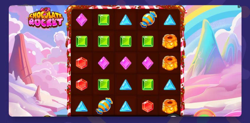 Chocolate Rocket Gokkast printscreen