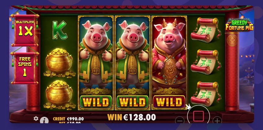Greedy Fortune Pig printscreen logo