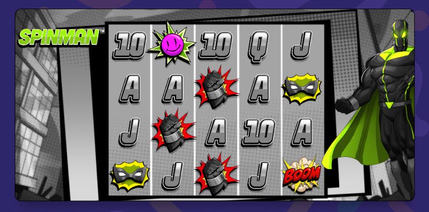 Spinman logo printscreen