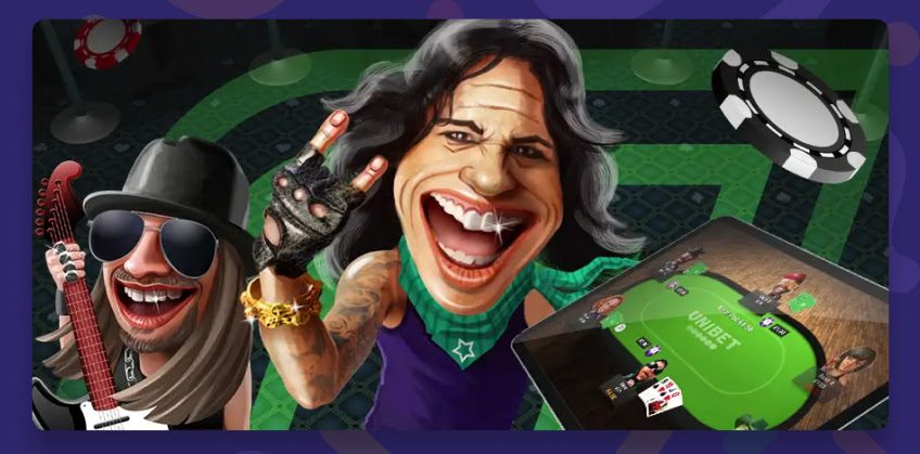Unibet Poker App dowloaden logo