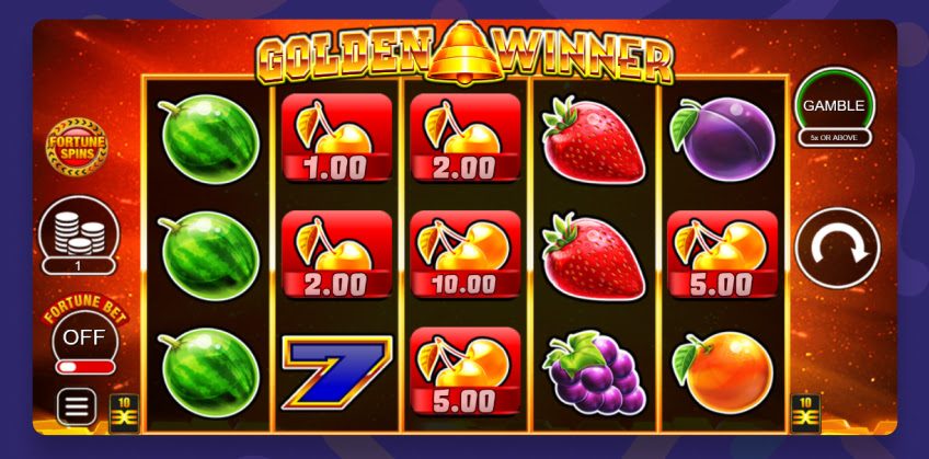 Golden Winner logo printscreen