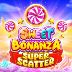 Sweet Bonanza Super Scatter logo