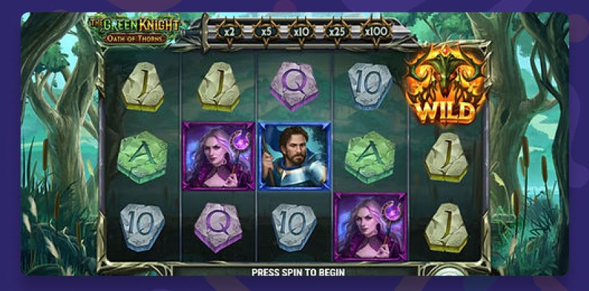 The Green Knight Oath of Thorns logo printscreen