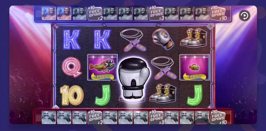 Big Bass Boxing Round logo printscreen